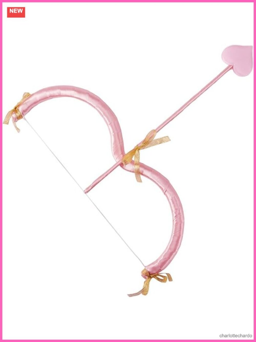 Cupid Bow Arrow Set Costume Accessory Foam Cloth Valentines Party Favor